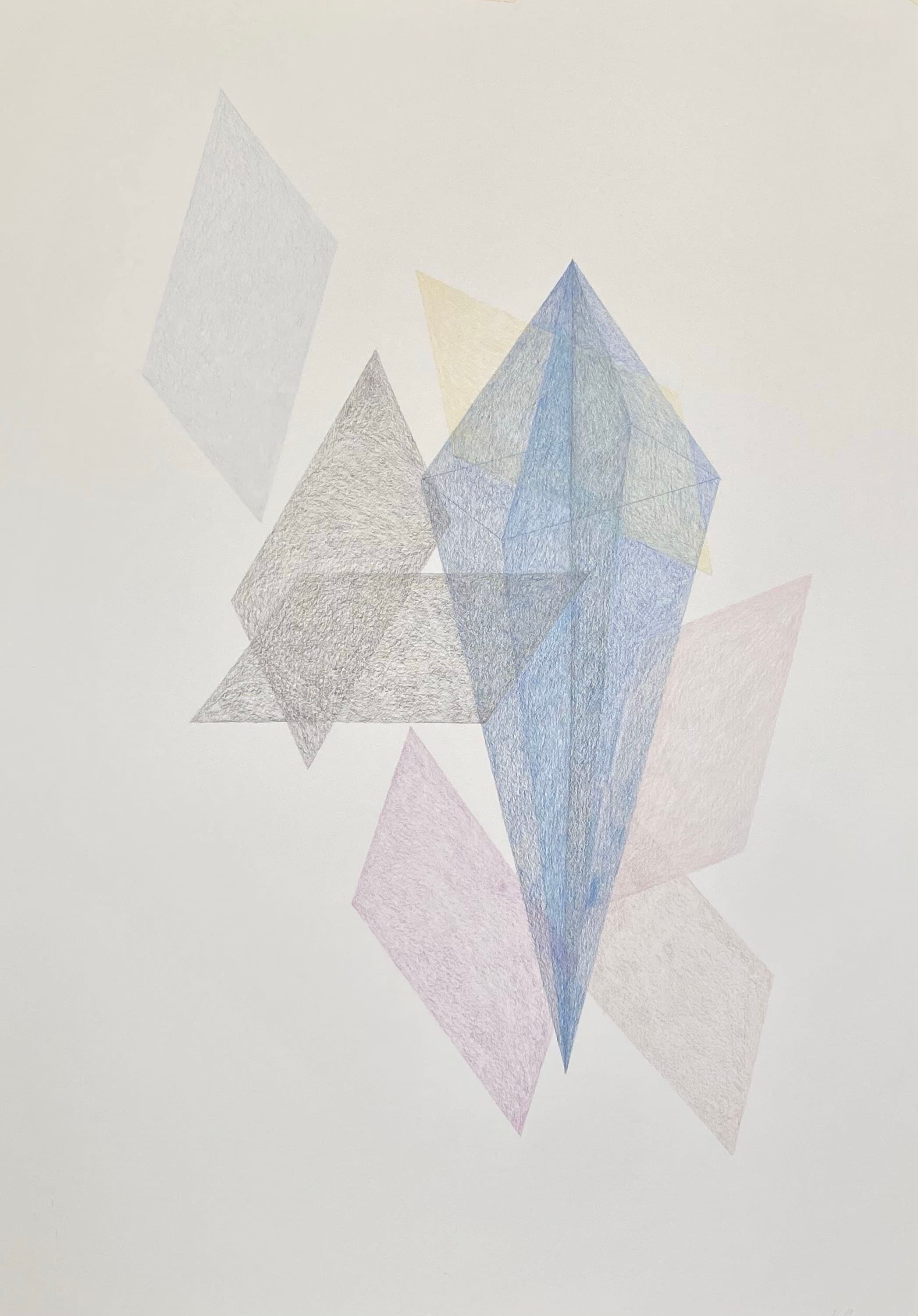 Artpiece by Karen Oude Alink. Made with Color pencil materials and the sizes are: 70x100.