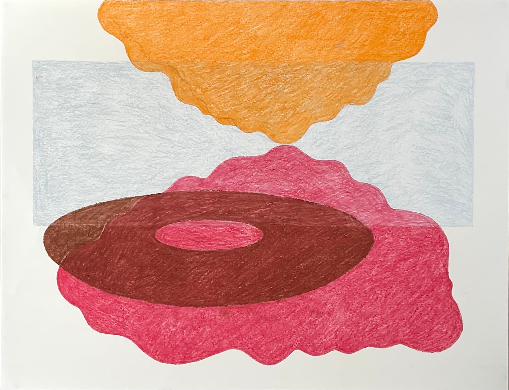 Artpiece by Karen Oude Alink. Made with Pastel on paper materials and the sizes are: 50x65.