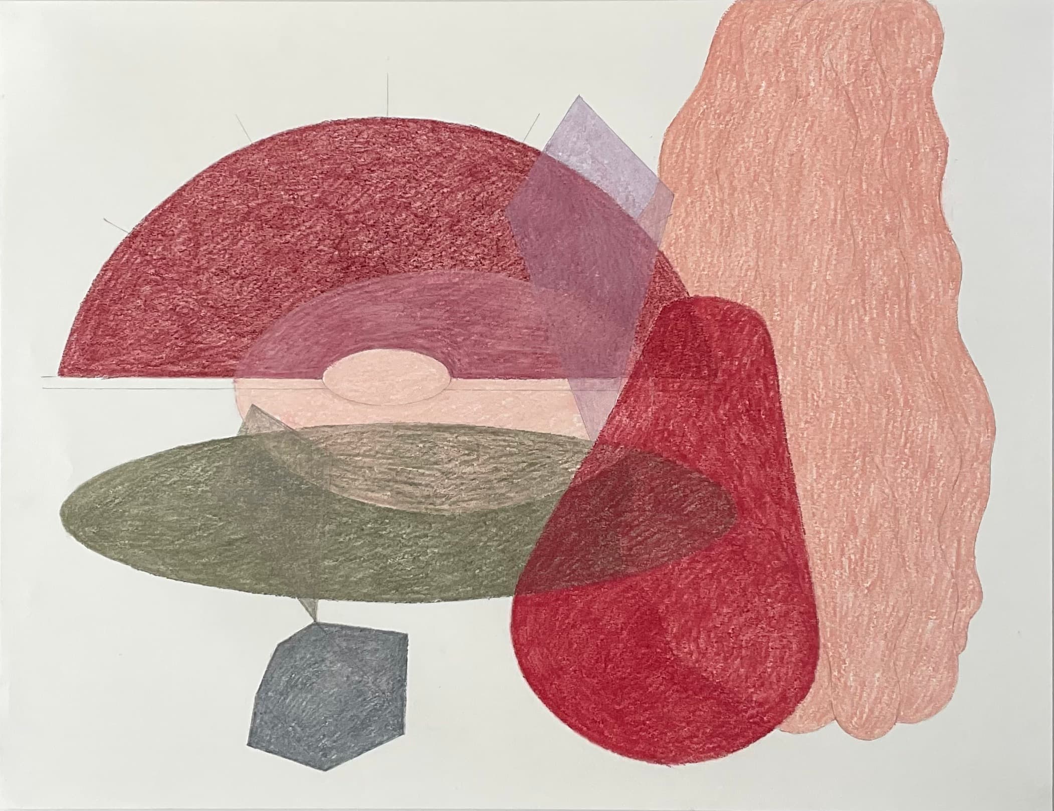 Artpiece by Karen Oude Alink. Made with Pastel on paper materials and the sizes are: 50x65.