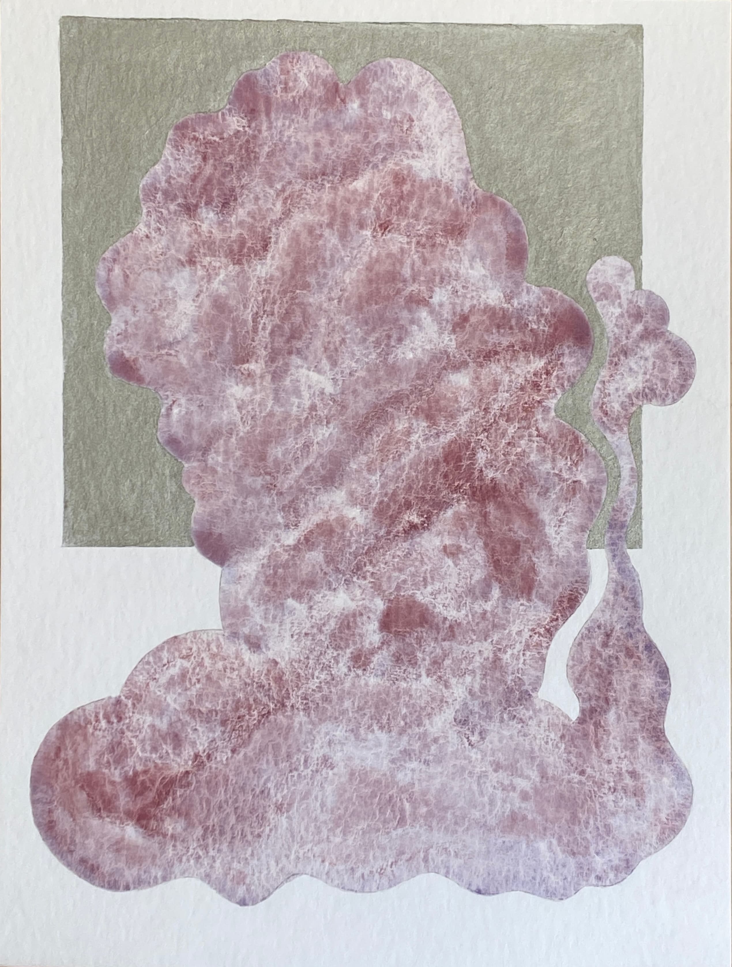 Artpiece by Karen Oude Alink. Made with Aquarelle acrylic materials and the sizes are: 24x32.