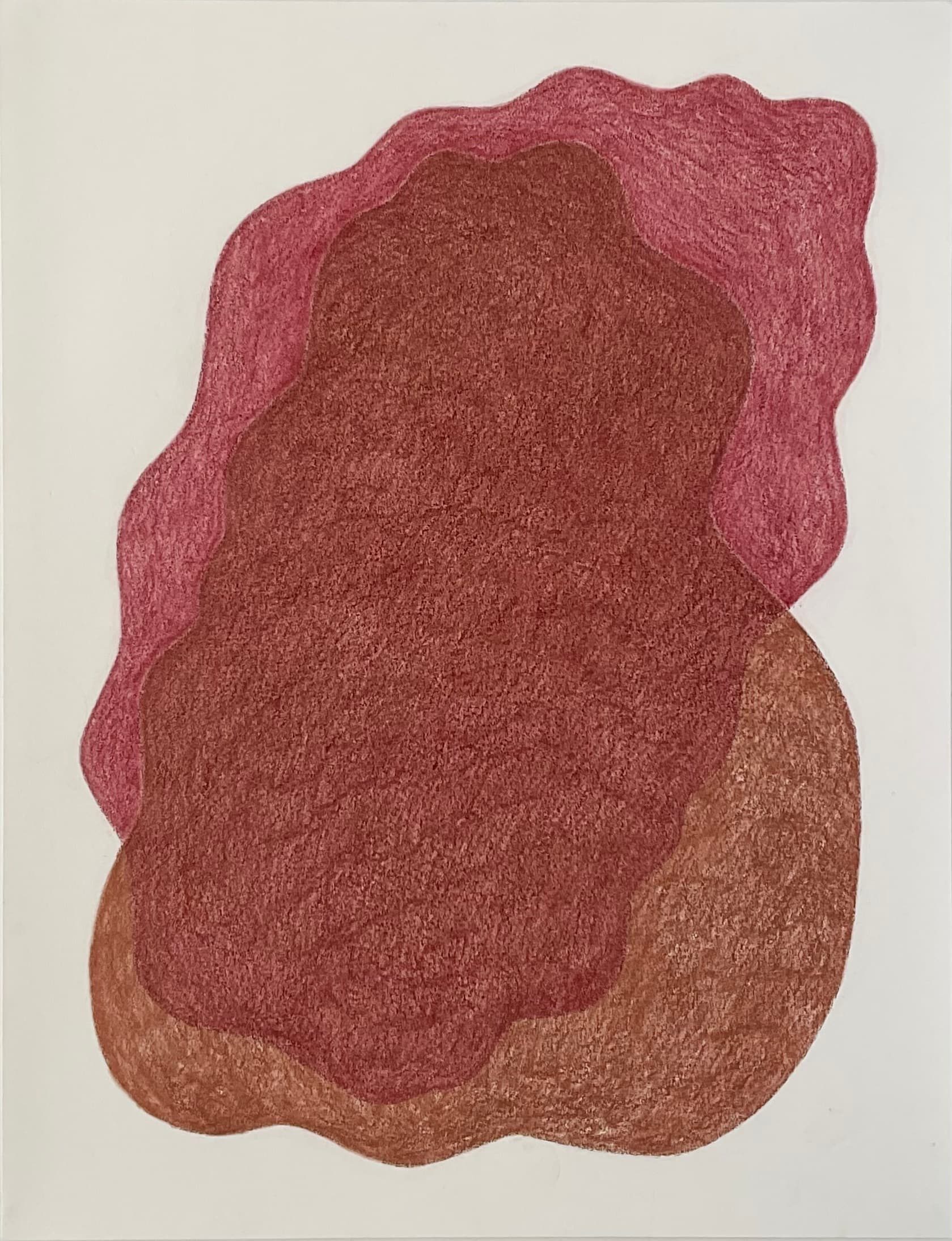Artpiece by Karen Oude Alink. Made with Pastel on paper materials and the sizes are: 65x50.
