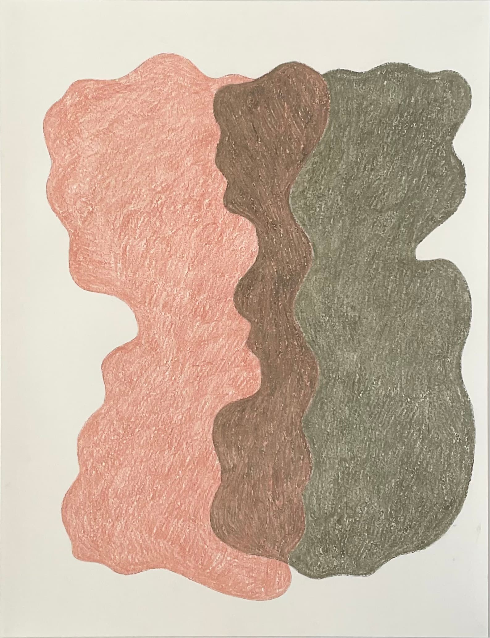 Artpiece by Karen Oude Alink. Made with Pastel on paper materials and the sizes are: 65x50.