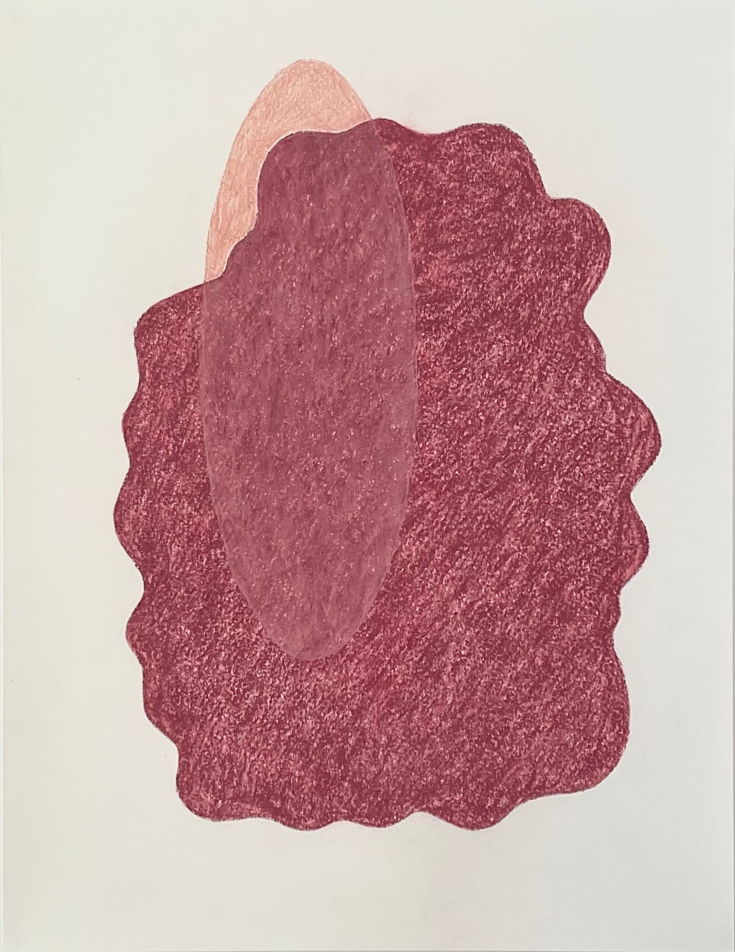 Artpiece by Karen Oude Alink. Made with Pastel on paper materials and the sizes are: 65x50.