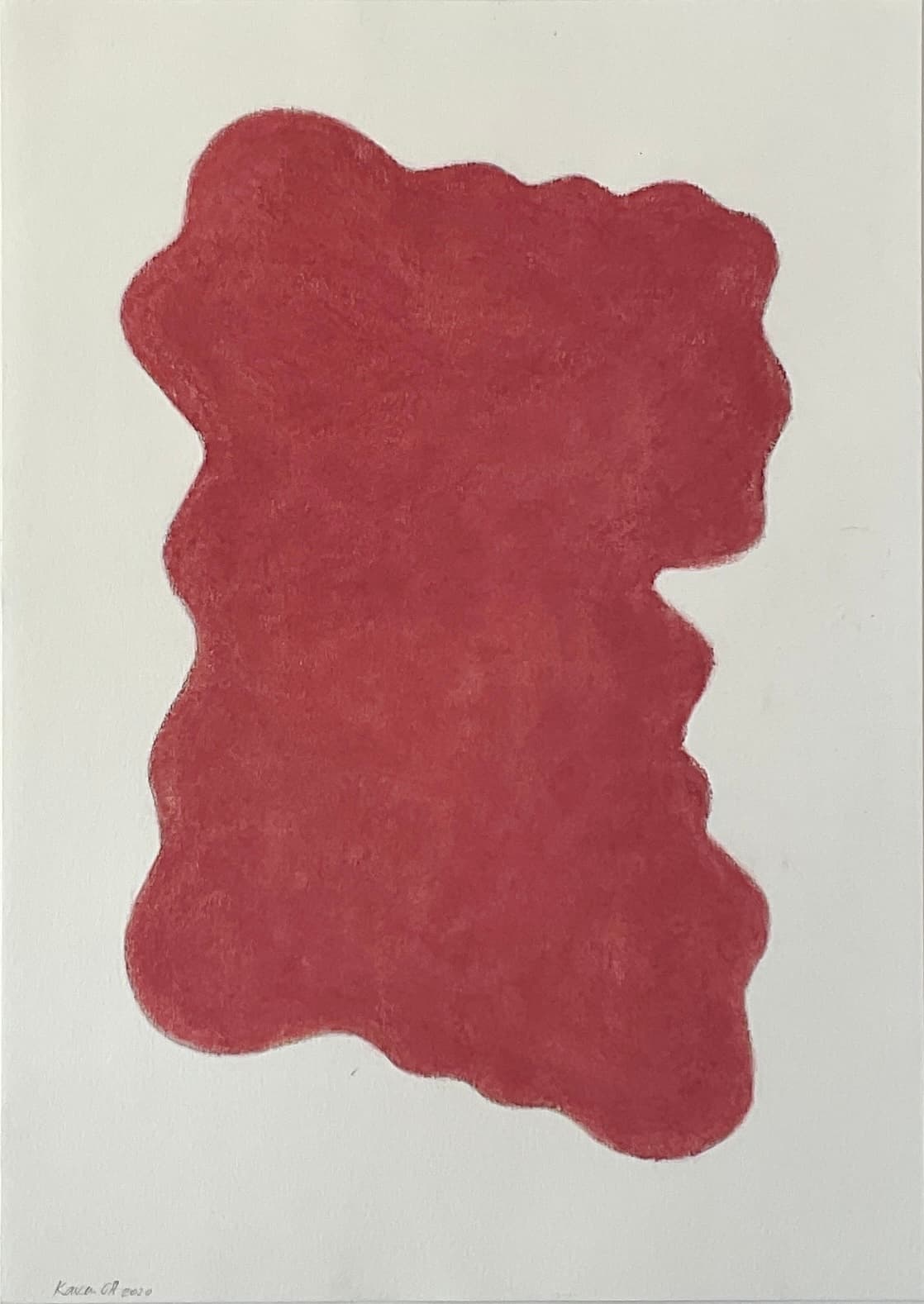 Artpiece by Karen Oude Alink. Made with Pastel on paper materials and the sizes are: 42x30.