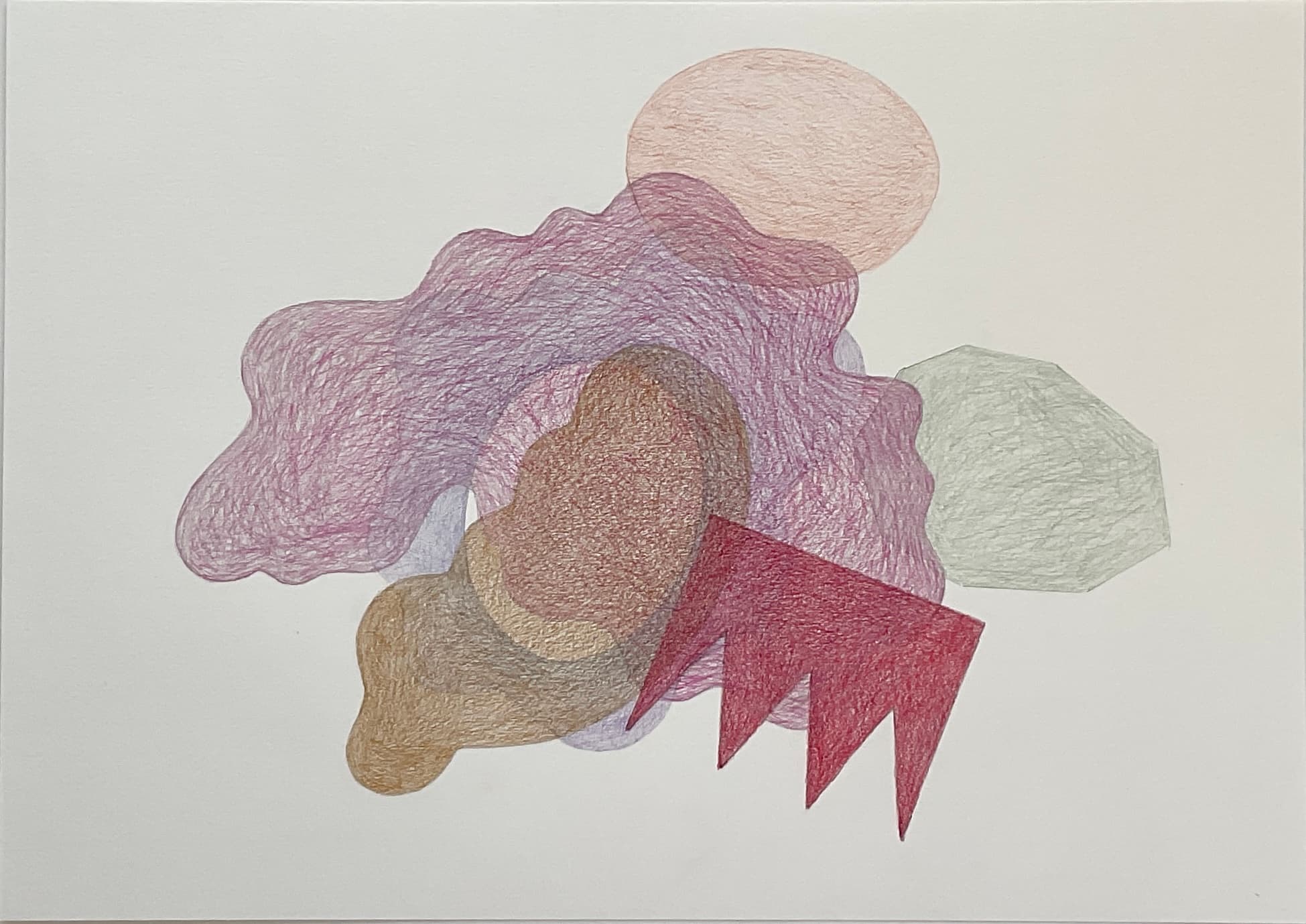 Artpiece by Karen Oude Alink. Made with Colored pencils materials and the sizes are: 42x30.