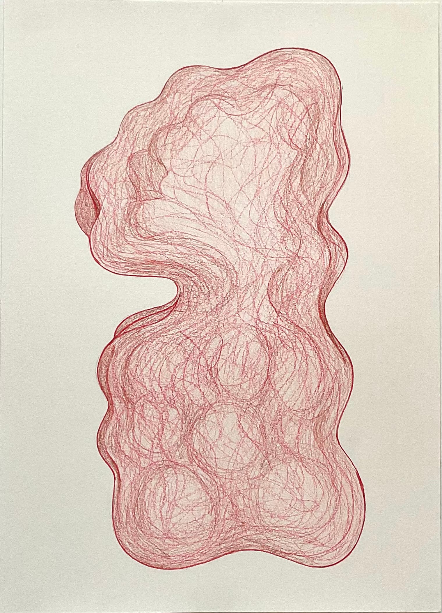 Artpiece by Karen Oude Alink. Made with Colored pencils materials and the sizes are: 35x25.