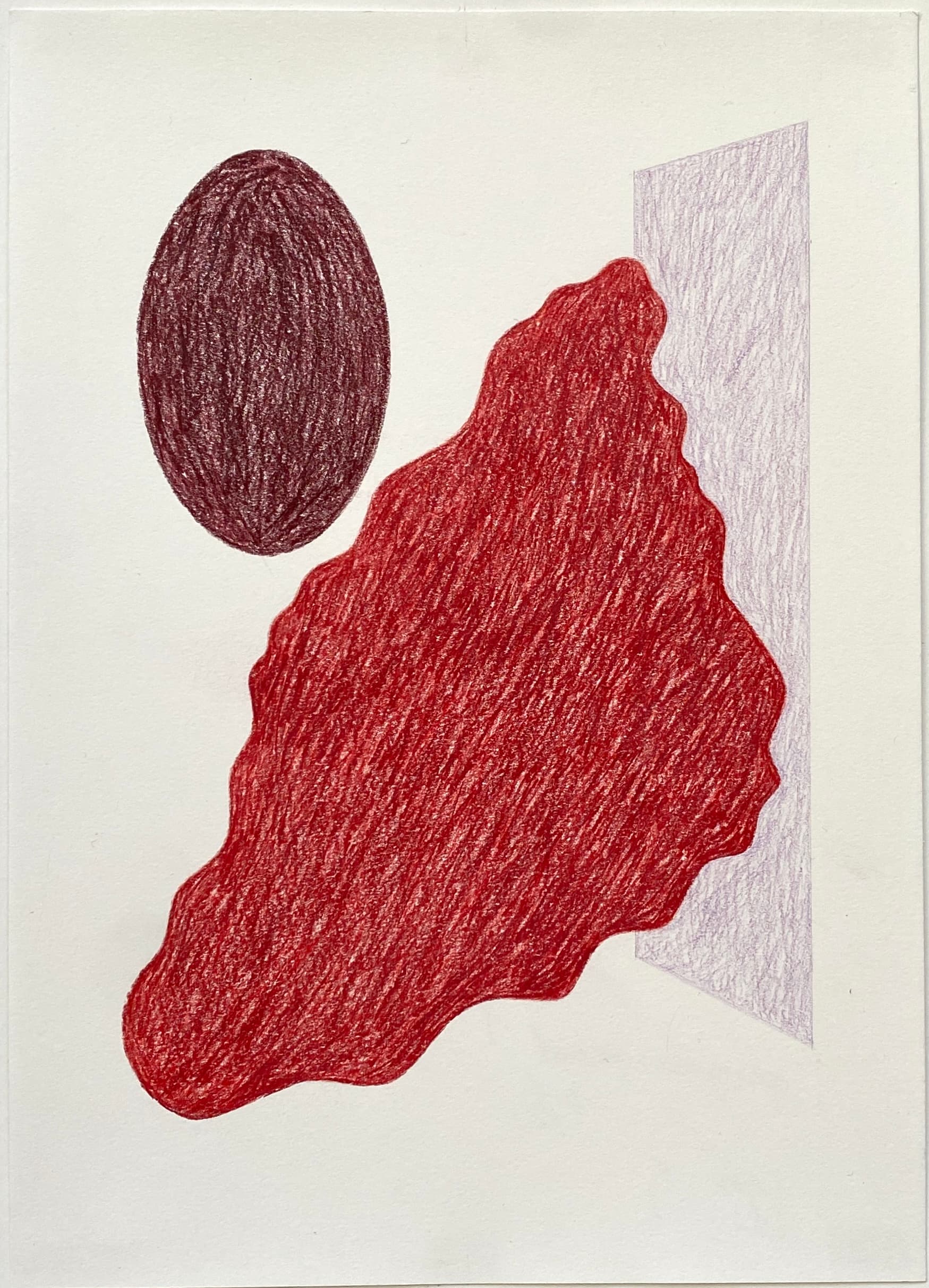 Artpiece by Karen Oude Alink. Made with Colored pencils materials and the sizes are: 35x25.