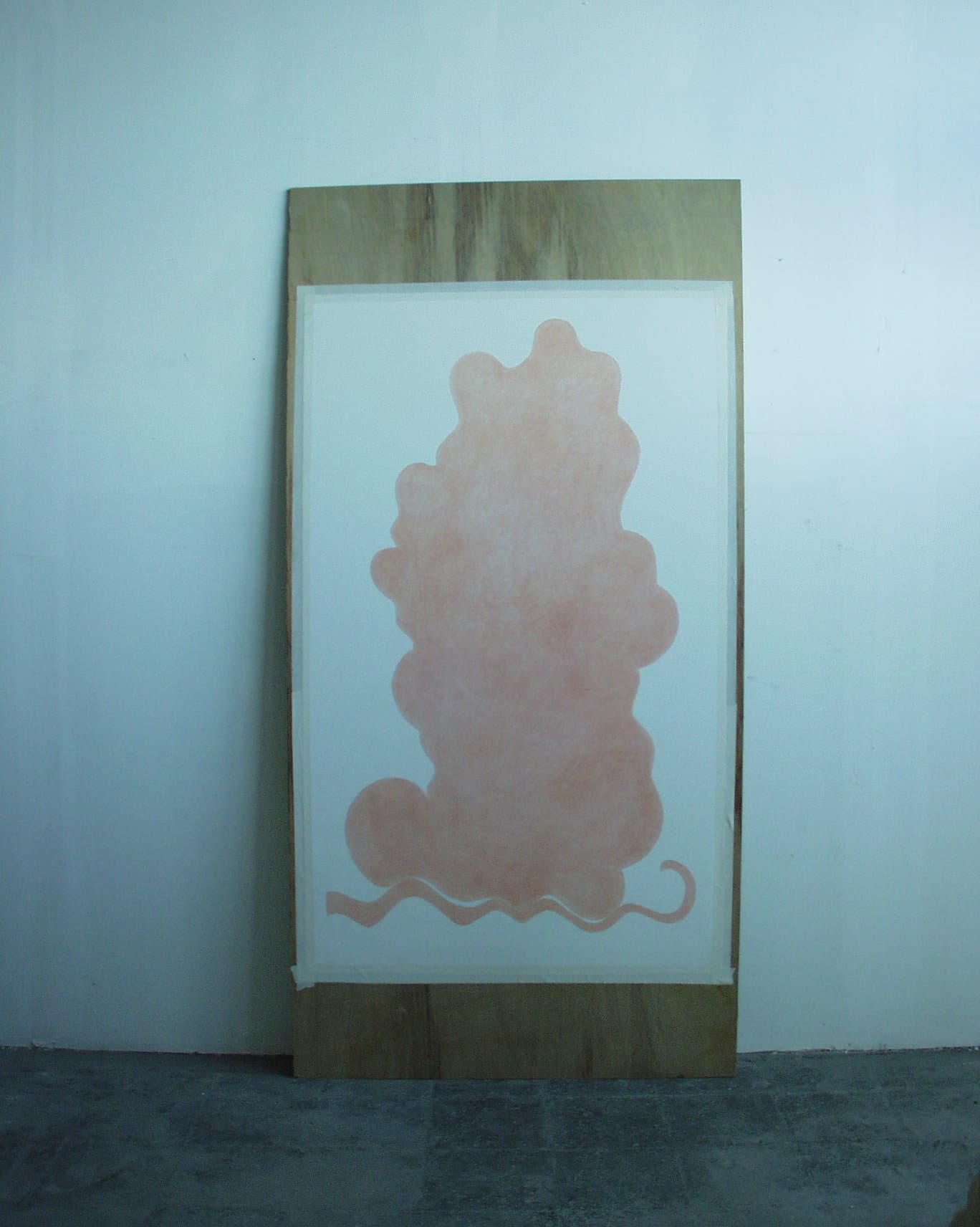 Artpiece by Karen Oude Alink. Made with Soft pencil materials and the sizes are: 110x200.