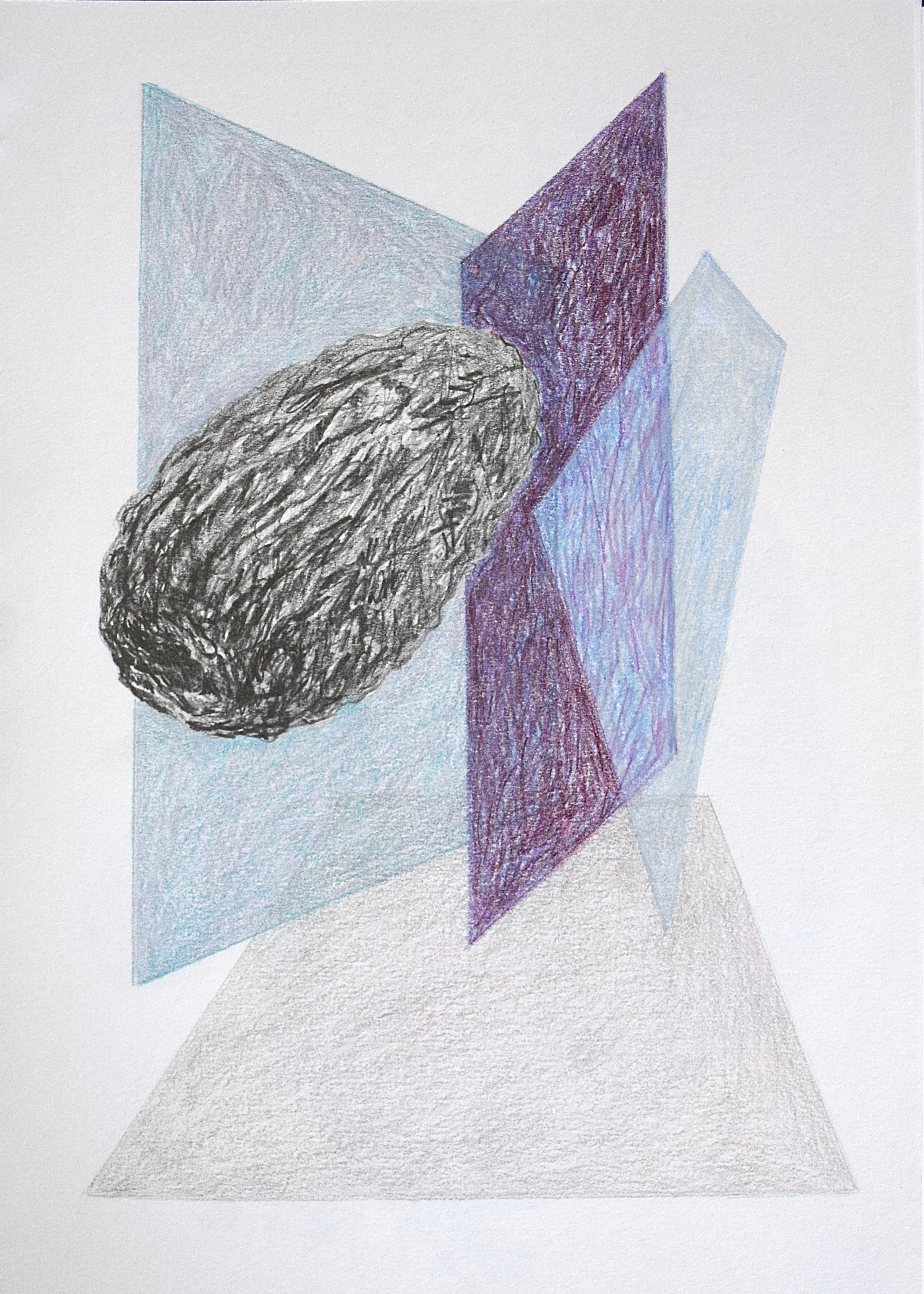 Artpiece by Karen Oude Alink. Made with Colored pencils materials and the sizes are: 35x25.