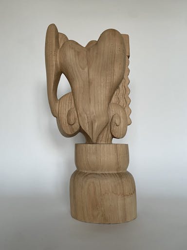 wood bouquet artpiece