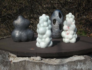 porcelain ceramic artpieces