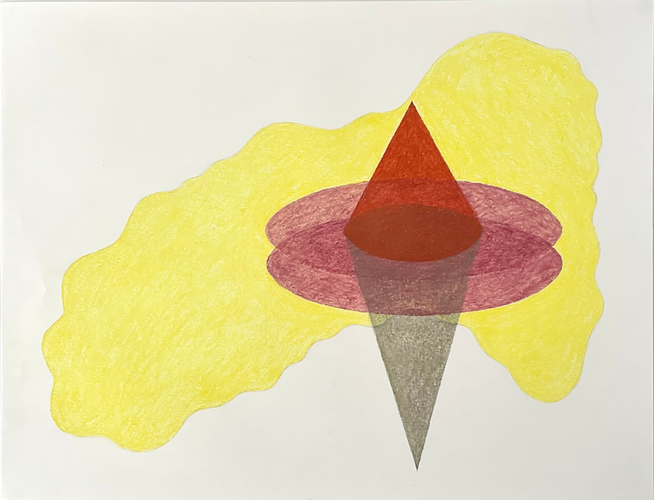 Artpiece by Karen Oude Alink. Made with Pastel on paper materials and the sizes are: 50x65.